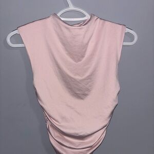 Elegant Pink Sleeveless Top